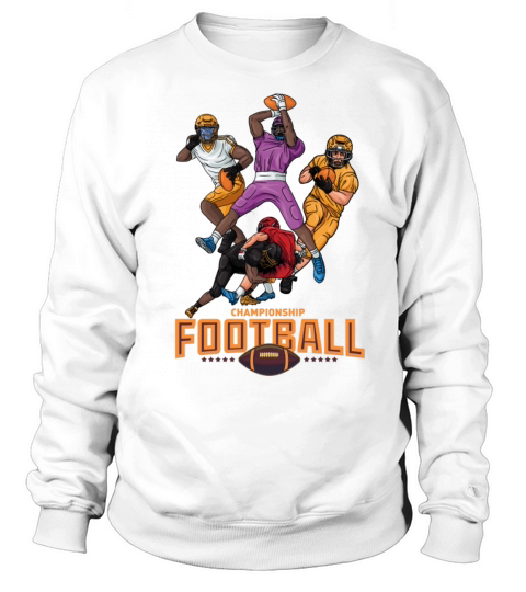 American football Championship rugby players Sweatshirt Unisex