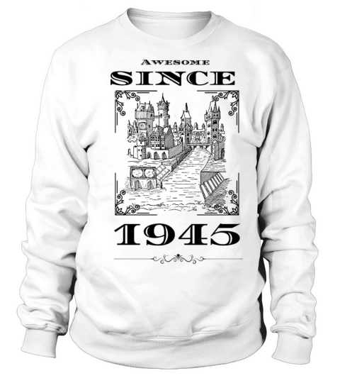 AWESOME SINCE 19945 CLASSIC T-SHIRT VINTAGE Sweatshirt Unisex