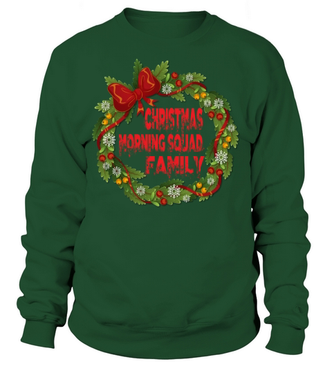 Christmas Morning Squad Family happy Xmas Holidays Sweatshirt Unisex