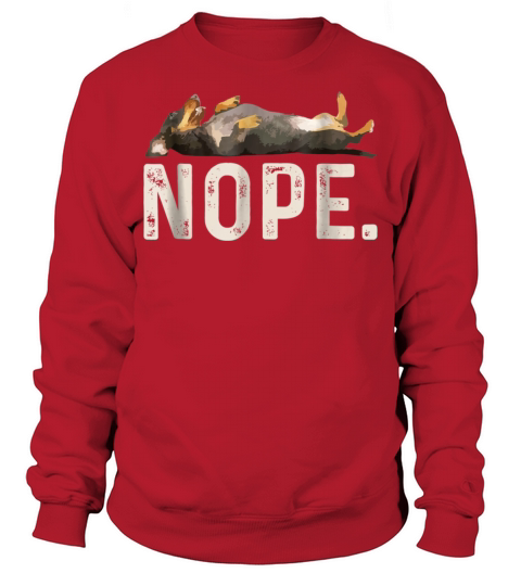 Dachshund Lazy Dog Not Today Sweatshirt Unisex