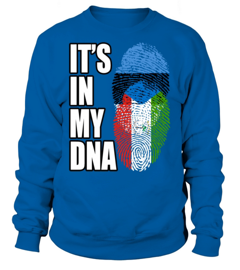 Estonian And Equatorial Estonian Mix Heritage DNA Sweatshirt Unisex