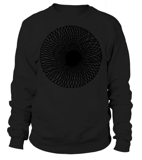 Geometric Optical 3d Circle Lines Illusion Sweatshirt Unisex
