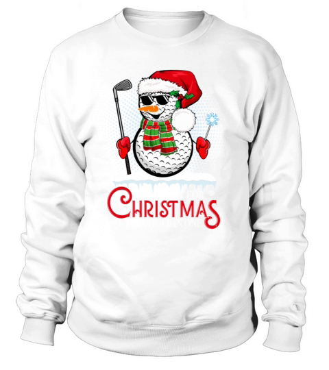 IWant For Christmas Is A Hole In One Golf Ball Sno Sweatshirt Unisex