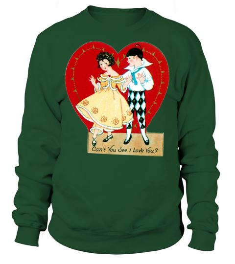 Vintage Valentines Day Sweatshirt Unisex