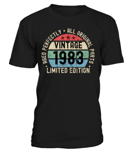 40th Birthday Vintage 1983 T-Shirt Unisex