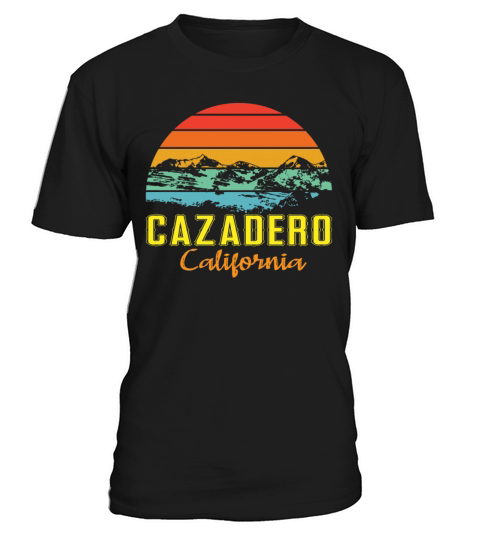 Cazadero California Vintage Mountains Hiking T-Shirt Unisex