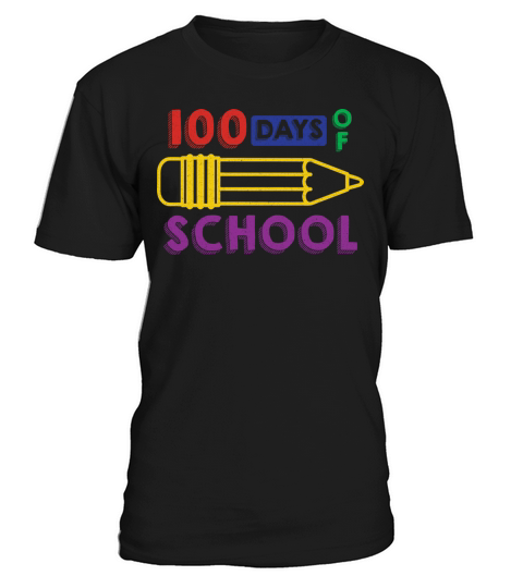 Vintage 100 Days Of School T-Shirt Unisex