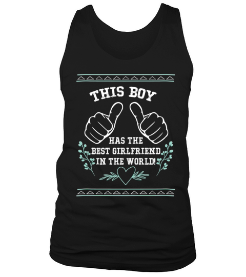 best girlfriend in the world saying Tank Top Unisex