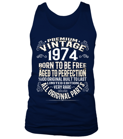 PREMIUM VINTAGE 1974 Tank Top Unisex