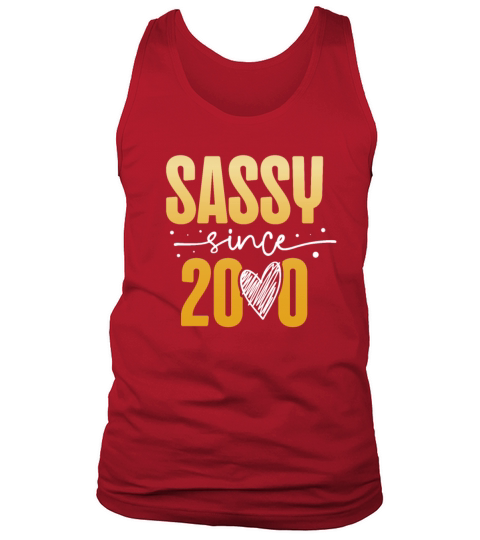 Sassy Since 2000 Decade 2000s Millenium Vintage Tank Top Unisex