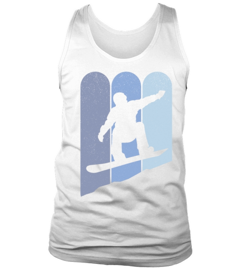 Vintage Snowboarding Downhill Tank Top Unisex