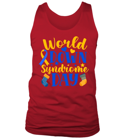 World Down Syndrome Day Outfit for Men Women Kids Tank Top Unisex