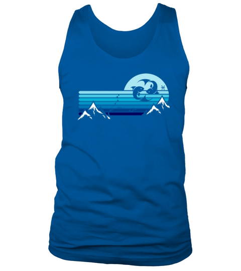 Zodiac Pisces Star Sign Tank Top Unisex