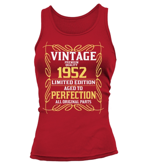 1952 Original vintage vintage retro birthday Tank top Woman