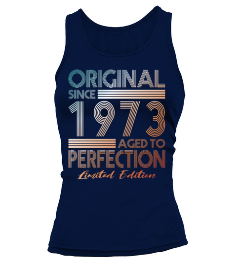 50th birthday vintage 1973 original since 1973 Tank top Woman