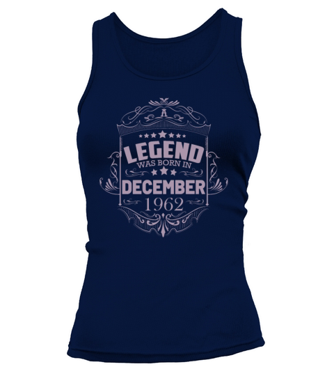60th Birthday Gifts December 1962 Vintage Sayings Tank top Woman