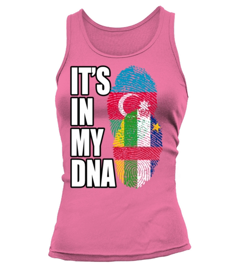 Azerbaijani And Central African Mix Heritage DNA F Tank top Woman