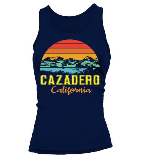 Cazadero California Vintage Mountains Hiking Tank top Woman