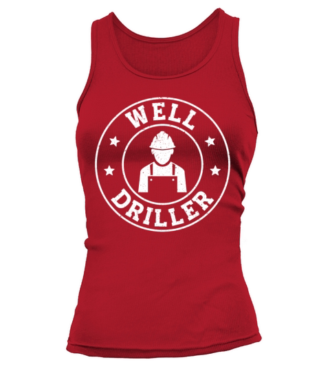 Construction Well Driller Tank top Woman