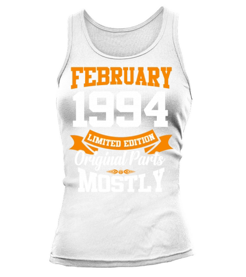 February 1994 Vintage Birthday Present Tank top Woman