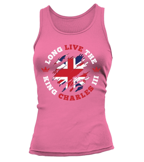 King Charles 3rd British Flag Coronation Tank top Woman