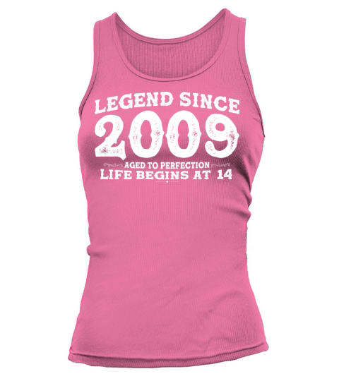 Legend Since 2009 14 Year of Perfection - 14th Tank top Woman