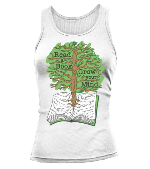 Read a book grow your mind tree Read a book grow y Tank top Woman
