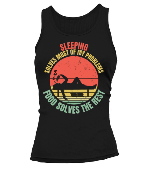 Sleep and Nap Love Lazy People Tank top Woman