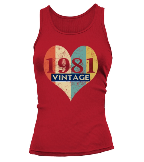 Vintage 1981 Retro Tank top Woman