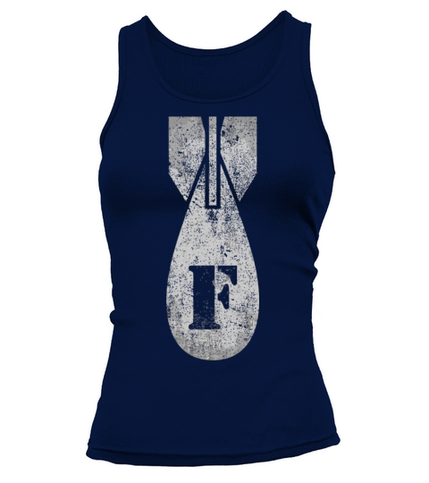 Vintage Fbomb Funny Tank top Woman