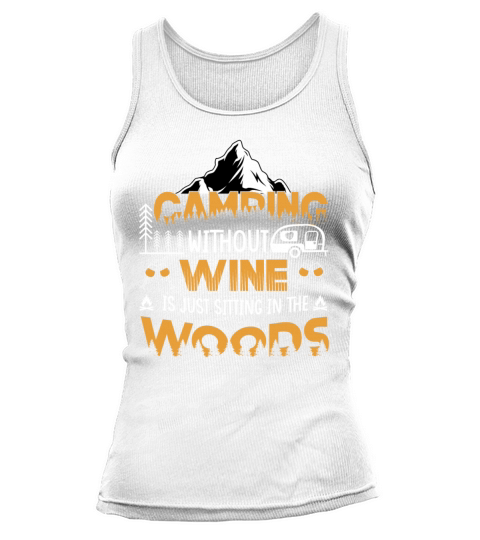 Vintage Quote Camping Adventure Tank top Woman