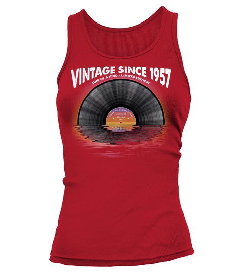 Vintage since 1957 Retro Disco Music Vintage Tank top Woman