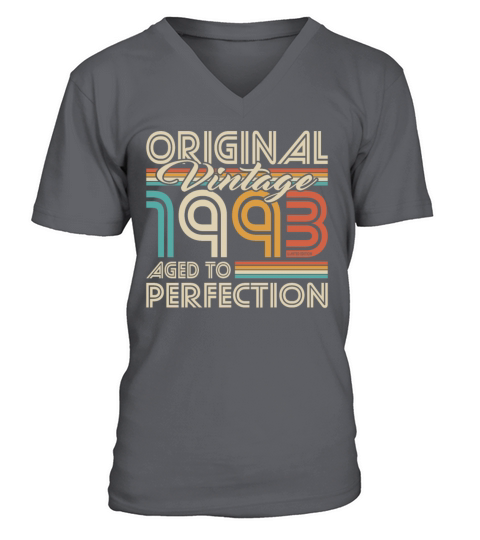 30th birthday vintage 1993 aged to perfection V-Neck T-shirt
