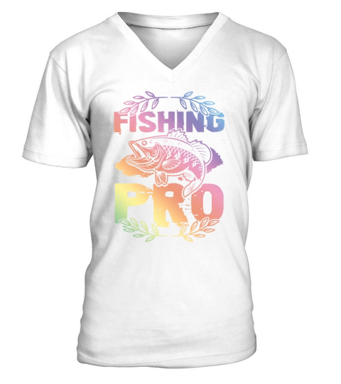 Fishing Pro V-Neck T-shirt