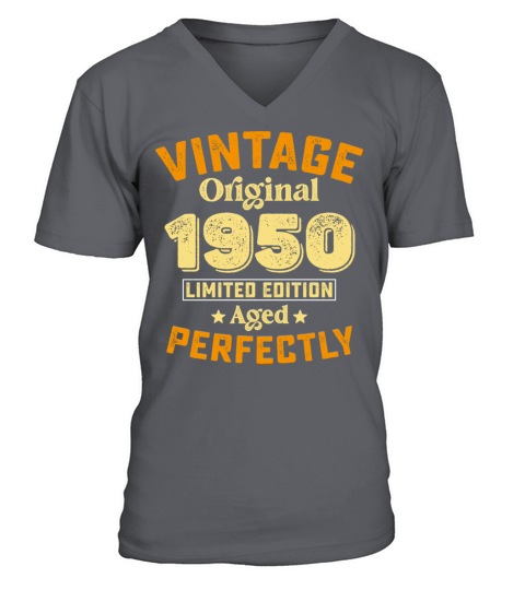 Limited Vintage Original 1950 Aged Edition V-Neck T-shirt