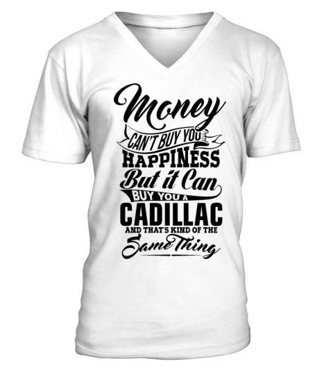 MONEY AND CADILLAC B V-Neck T-shirt
