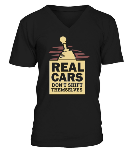 Race Car Sportscar Classic Racing Automobile Gift V-Neck T-shirt