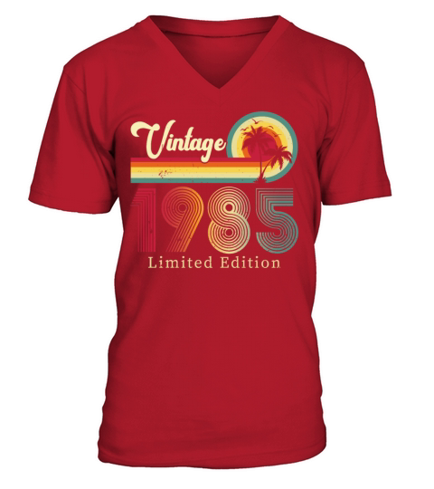 Vintage 1985 All Original Parts V-Neck T-shirt