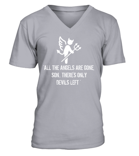 YELLOWSTONE Quote V-Neck T-shirt