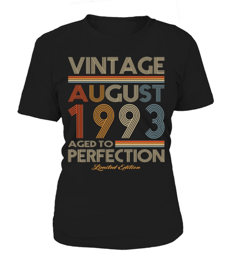30th birthday vintage august 1993 limited edition Women's T-Shirt