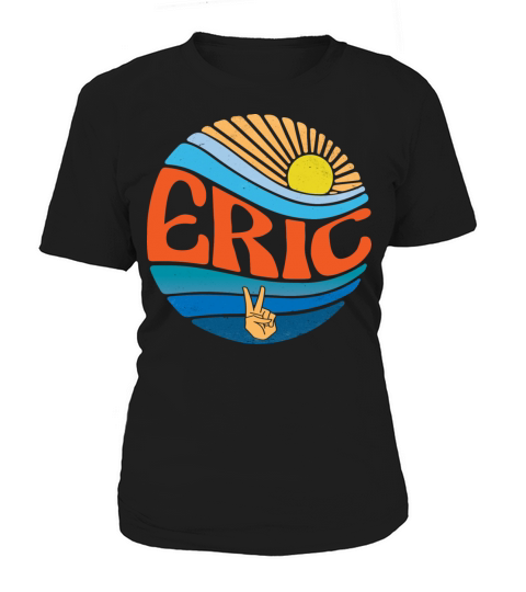 Eric Shirt Vintage Sunset Eric Groovy Tie Dye Women's T-Shirt
