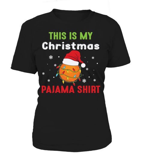 Ping Pong Christrmas Pajama Santa Women's T-Shirt