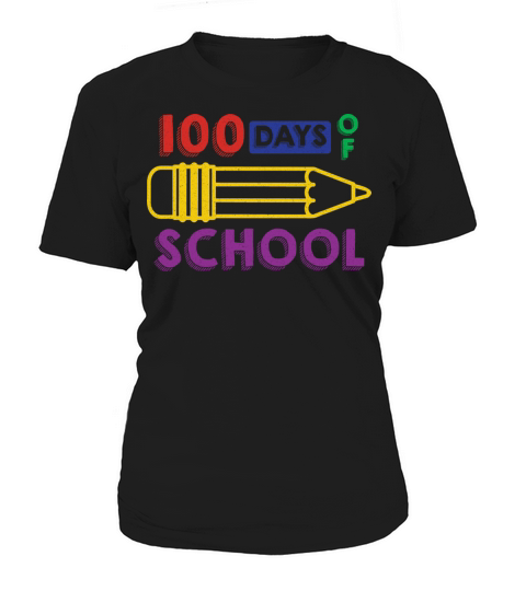 Vintage 100 Days Of School Women's T-Shirt