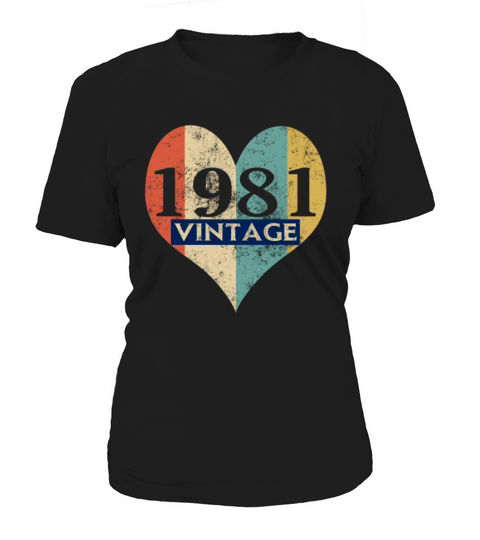 Vintage 1981 Retro Women's T-Shirt