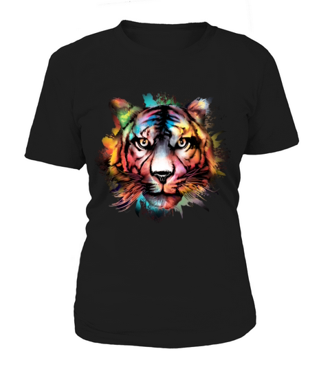 Watercolor Tiger Women's T-Shirt