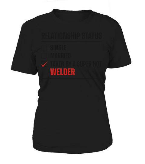 Welder Welding Girlfriend Vintage Women's T-Shirt