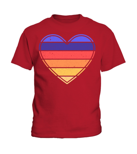 Vintage Heart Kids T-Shirt