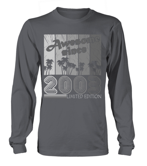 20th Birthday Vintage March 2003 Vintage 2003 Long sleeved Unisex