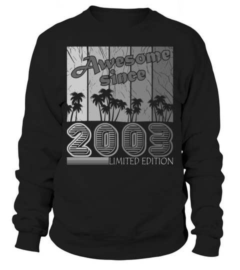 20th Birthday Vintage March 2003 Vintage 2003 Sweatshirt Unisex