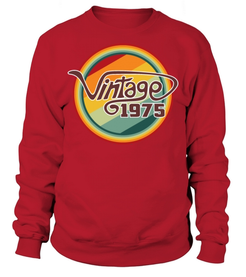 Vintage 1975 curve Sweatshirt Unisex